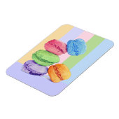 5マカロンストライプフレキシマグネット マグネット (左側)