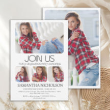 5モダンお洒落写真卒業パーティー