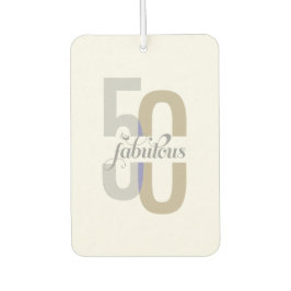 5モダン位とエレガント素晴らしい50誕生日 カーエアーフレッシュナー