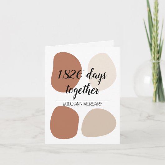 5モダン年結婚5回目 カード (正面)