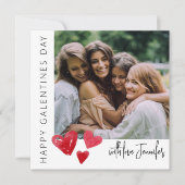 5モダン枚のコラージュ | ガレンティンの日 シーズンカード (正面)