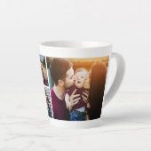 5モダン枚の写真 カフェラテマグ (右アングル)