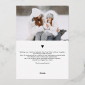 5モダン枚応援Happy new year 2024 箔シーズンカード (裏面)