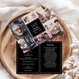 5モダン – 愛する思い出の葬儀/メモリアルの写真 プログラム