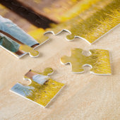 5ユニークフォトコラージュシンプル白 ジグソーパズル (側面)