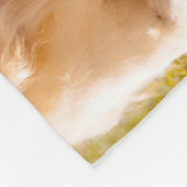 5ユニークフォトコラージュシンプル白 フリースブランケット (角)