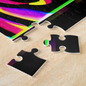 5ルックオン – Ken Gage抽象芸術 ジグソーパズル (側面)