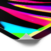 5ルックオン – Ken Gage抽象芸術 ポスター (角)