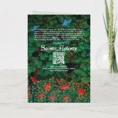 5ヴァージン殉教者の庭(右半分:M 070) カード (裏面)