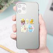 5ヴィンテージイースターシール シール (スマートフォン)