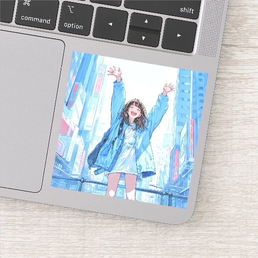 5万人達成記念シール seal｜寿司娘 GenerativeAI シール (詳細)