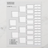 5世代系図学系血統紙シート (裏面)