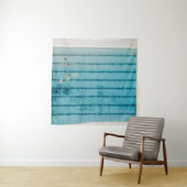 5人がプールで泳いでいる タペストリー (インサイチュ(横))