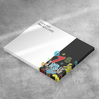 5人のうち4人の数学のおもしろい引用文 ポストイット