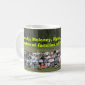 5人のアイルランド人の家族会2004年、マーフィー、Moloney… コーヒーマグカップ (正面左)