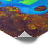 5人のギター ポスター (角)