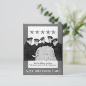 5人のサリヴァン兄弟恋しく思「s_War」のイメージ ポストカード (スタンド正面)