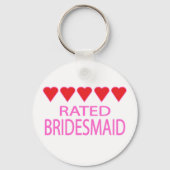 5人のハート キーホルダー (正面)