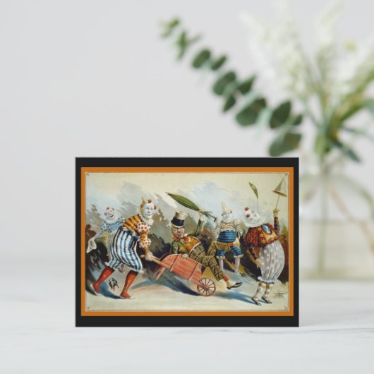 5人のピエロ ポストカード (スタンド正面)