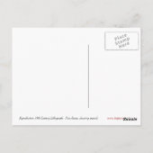 5人のピエロ ポストカード (裏面)