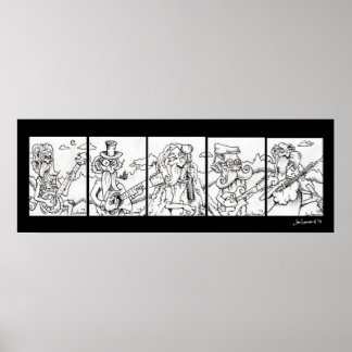 5人のピッカー ポスター