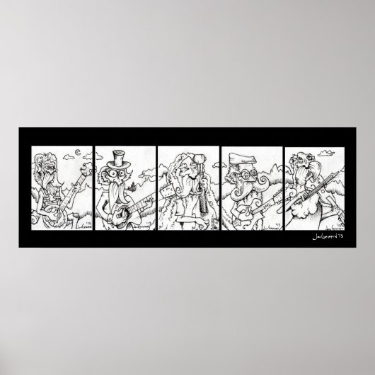 5人のピッカー ポスター (正面)