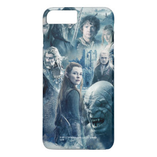 5人の軍隊のキャラクターのグラフィック iPhone 8 PLUS/7 PLUSケース
