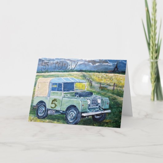 5今日 カード (正面)