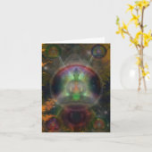 5仏の曼荼羅 カード (黄色い花)