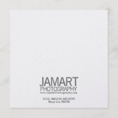 5信じ.25 x 5.25カード 招待状 (裏面)