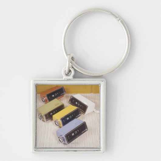 5個の時計 キーホルダー (正面)