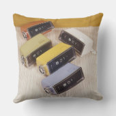 5個の時計 クッション (裏面)