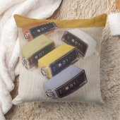 5個の時計 クッション (ブランケット)