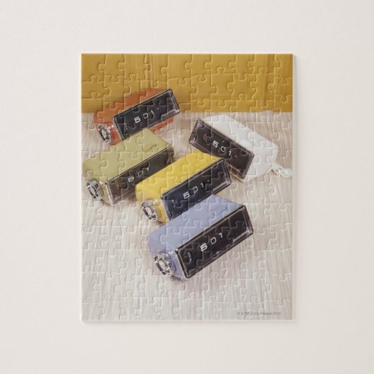 5個の時計 ジグソーパズル (縦)