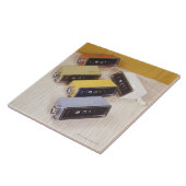 5個の時計 タイル (側面)