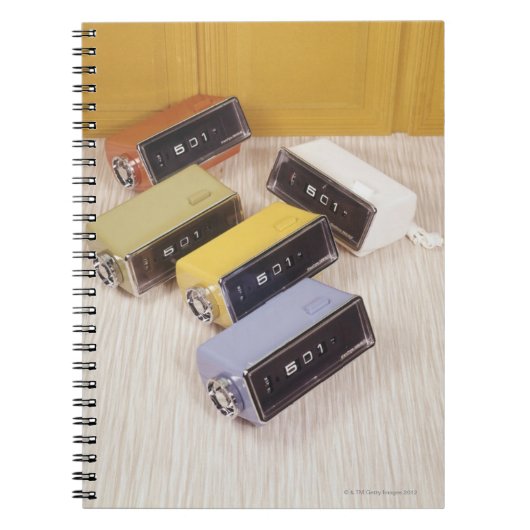 5個の時計 ノートブック (正面)