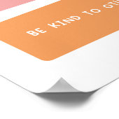 5健康な習慣Bright Classroomポスター ポスター (角)