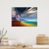 5億年の時系列 ポスター (キッチン)