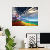 5億年の時系列 ポスター (ホームオフィス)