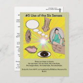 #5六感の使用 – 従属的発生から ポストカード (正面/裏面)