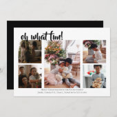 5写真ああ何おもしろいクリスマス シーズンカード (正面/裏面)