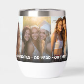 5写真テンプレートモダンミニマル文字オーバー写真 (背面)