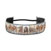 5写真テンプレートモダンミニマル- Chunky文字 アスレチックヘッドバンド (正面)