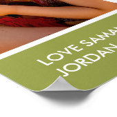 5写真パーソナライズされたコラージュMOMあなたは最高の ポスター (角)