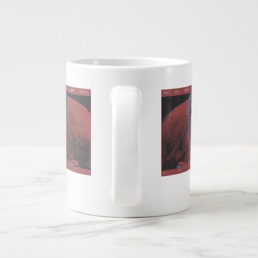 5分クラシックの – あなたは恐れるときはるかに良い ジャンボコーヒーマグカップ (裏面)