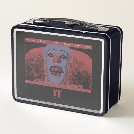 5分クラシックの – あなたは恐れるときはるかに良い メタルランチボックス (裏面)