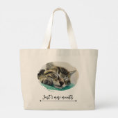 5分以上トートバッグ ラージトートバッグ (裏面)