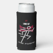 5分昼寝=ゾンビアポカリプセセルツァーカントリー スリム缶クーラー (Seltzer正面)