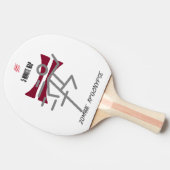 5分昼寝=ゾンビ黙示録 卓球ラケット (横)