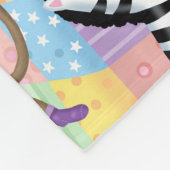 5匹の小さい猿のフランネル毛布 フリースブランケット (角)